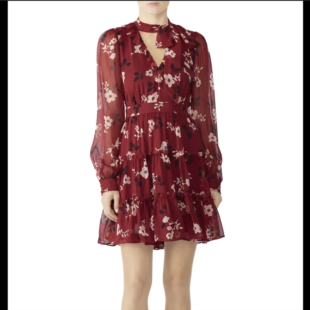 Kate Spade silk floral dress